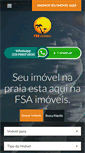 Mobile Screenshot of fsaimoveis.com.br