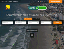 Tablet Screenshot of fsaimoveis.com.br